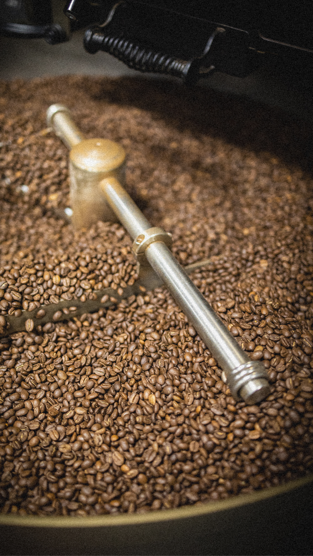 coffee beans roasting