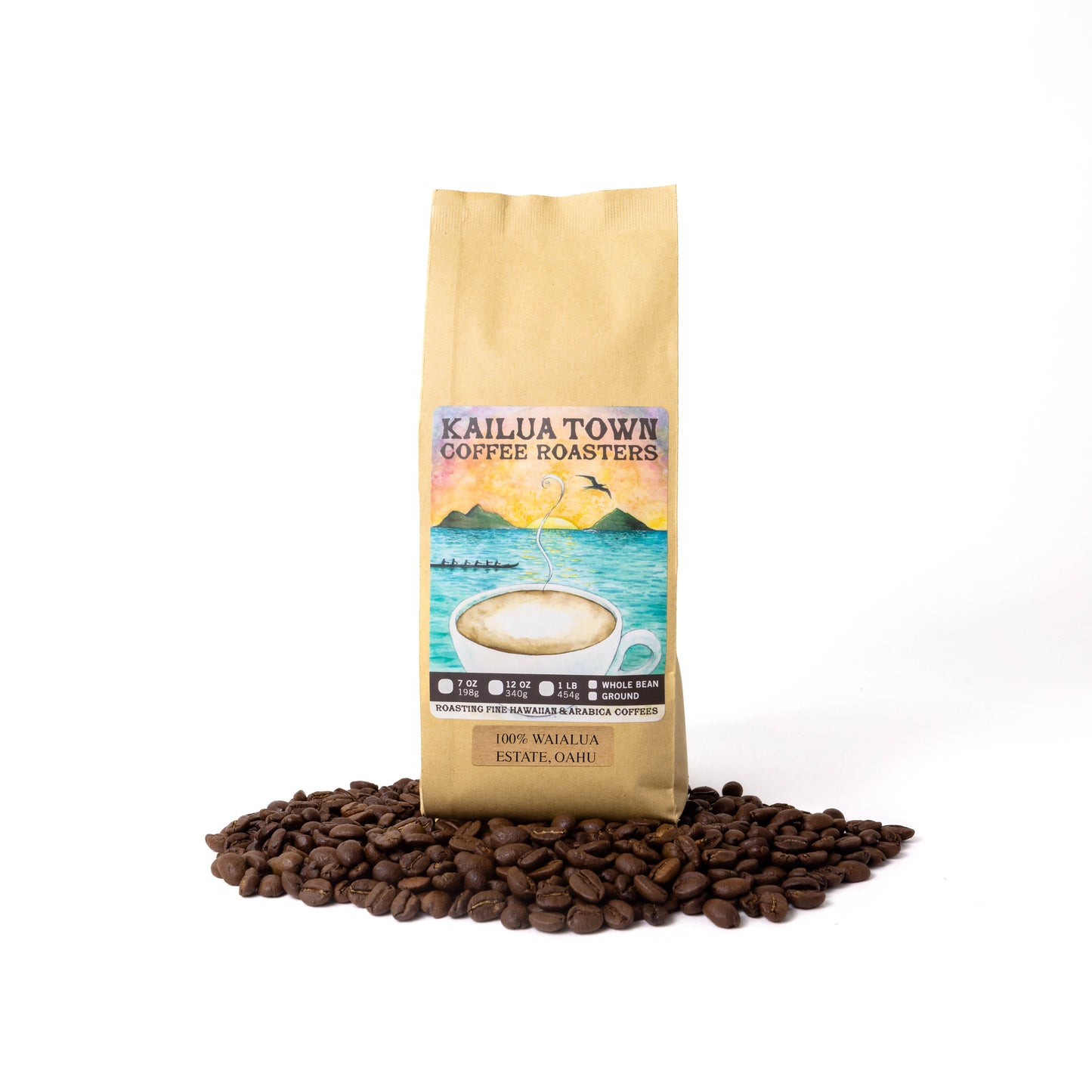 Coffee from Waialua Estate, Hawaii